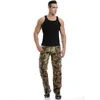 Pantalons pour hommes de haute qualité Cargo décontracté ample Multi poche militaire pantalons longs pour hommes camouflage Joggers grande taille 2840 230309