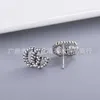 Boucles d'oreilles de luxe en argent thaïlandais, bijoux de luxe de haute qualité, à la mode, même double, tendance, droites, 20% de réduction, 2023