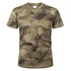 Men's T Shirts 2023 Military Tactical Shirt Men's Army Camouflage Brand Clothing Quick-drying Breathable Short-sleeved Casual