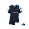 Vêtements de moto Forma 1 Costume de course Tshirt Fans F1 Team Vêtements Halfsleeve Respirant Drop Livraison Mobiles Motos Accessori Dhghh