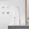 Liquid Soap Dispenser Automatic Foam Smart Sensor Touchless Electroplated Dispensador for Kitchen Bathroom Hand Washing 230308