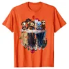 T-shirts pour hommes Film d'horreur mignon Chibi Caractère Reflet de l'eau T-shirt d'Halloween T-shirts graphiques T-shirt surdimensionné Cadeau graphique G230309