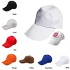 Plain Blank Sublimation Cap Polyester Heat Transfer Baseball Caps Hat with Adjustable Snapback Wholesale