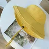 Wide Brim Hats 2022 cotton bucket hat ladies show face small summer sunscreen panama hat men's sun hat fedora outdoor beach hat K202 R230308