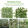 Dekorativa blommor Green Artificial Hanging Ivy Leaf Plants Vines Leaves 1st Diy For Home Badrum Dekoration Garden Party Decor