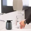 Dispenser di sapone liquido Porta disinfettante per le mani Lozione per piatti Bottiglia per shampoo Distributore in ceramica grigio nero Accessori per il bagno 230308