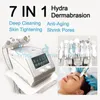 Microdermabrasion Machine 7 i 1 Hydra Facial H2-O2 Dermabrasion Water Peel Aqua Peeling Cleaning Oxygen Jet Ansiktsskönhetsenhet