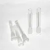 Hookahs Glass Downstem Diffuser met 18 mm mannelijk tot 14 mm vrouwelijke glazen bong -adater naar beneden stengel voor glazen waterpijp