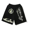 Модные бренд High Street Shorts Мужские Hellstar X4 INS