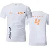 25xq 2023 New Men's and Women's F1 Team T-shirt s 2023 Fashion Mclaren Lando Norris Short-sleeved Round Neck Oversized Outdoor Sports Top 4d7f