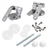 Other Bath Toilet Supplies Zinc Alloy Bathroom Accessories Hygienic Cover Hinge With Screw elrg 230308