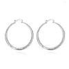 Hoop Earrings Classic Simple Small Circle Wave Earring For Women 2023 Jewelry Fashion Party Accessories Trend