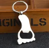 Aluminiowy Bigfoot Bottle otwieracze kluczowe łańcuch kluczy małych stóp Bierek Bag wisla