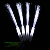 20 pièces 26cm lumière blanche Led Fiber optique clignotant bâton lueur fibre lumineuse tige magique baguette Festival décor fête enfants jouets