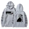 Herren Hoodies Sweatshirts Tokyo Ghoul Anime Hoodie Pullover Ken Kaneki Grafik Bedruckte Tops Lässige Hip Hop Streetwear 230309