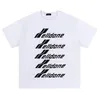 T-shirt da donna Welldone Men Women Wee Printing Thirt Designer Tops Oversare Fashion Casual Short Summer Womens Wear We111Done 019J#