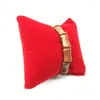 Jewelry Pouches 3PCS White Velvet Bracelet Watch Display Pillows