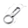 Anéis -chave de alta qualidade 304 Keychain de aço inoxidável Caleveiro cintura enforcada Metal Chic Key Rings Holder for Car Man Gifts K351 NOVO