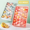 Ice Cream Tools Ice Cube Maker Tray Mold Ice Ball Maker Cocktail Whiskey Bar Accessory Home DIY 3318 Cavity Sphere Round Mould Kitchen Gadgets Z0308