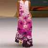 Повседневные платья S-5xl Peacock Summer Long Dress 2023 Элегантное одежда