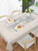 Table Cloth Modern Minimalist Chinese Tablecloth Classical Coffee Rectangular Wedding Decoration Mat Manteles