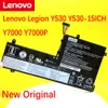 Tablet PC Baterias Novo Legion Original Y530 Y530-15ich Y7000 Y7000P 2018/2019 L17C3PG1 L17C3PG2 L17L3PG1 L17M3PG1 L17M3PG3 LAP