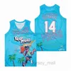 Jerseys de basket-ball de cinéma Le Fresh Prince 14 Bel Air Academy Jersey Mens Size S-XXL