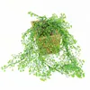 Guirlande de fleurs décoratives 85 cm artificielle verte feuille de lierre guirlande en plastique fausse plante vigne pour la fête de mariage maison jardin décoration murale