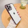 高級メッキグリッターダイヤモンドクリア電話ケース iphone 14 プロマックス 13 12 11 14 プラスファッションラインストーンブリンブリン耐衝撃カバー