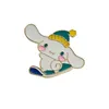 Min melodiemaljstift krage hatt lapel stift brosch för kvinnor och flickor kanin valp söt smyckesfest