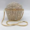 Women's bag purses and handbags bags for women luxury Designer evening banquet bag cute Crystal rhinestone mini shoulder bag 230309