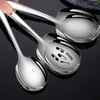 Dinnerware Sets 304 Stainless Steel Spoon Colander Public Soup Pot Creative Household Restaurant Durable Deepen Luxurious Kitchen Tableware