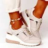 Elbise Ayakkabı 2021 Kadın Sneakers LaceUp Kama Spor Ayakkabı Kadın Vulkanize Ayakkabı Rahat Platform Bayanlar Sneakers scarpe donna zapatillas