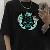 Camisetas masculinas desenhos animados genshin impacto camiseta homens kawaii hu tao tees gráficos xiao genshin camiseta unissex hip hop tops harajuku tshirt masculino g230309