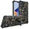 Camouflage-Hüllen für Google Pixel 8 8A 7A 7 6 6A Pro Telefonständer Fundas stoßfeste Hülle