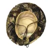 Cappelli a tesa larga Outfly Cappello tattico estivo per uomo Camouflage Campeggio esterno Cappello da alpinismo Protezione solare Pieghevole Cappello da caccia nella giungla R230308