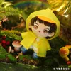 Doll Accessories Handmade 5pc/set 10/15/20cm Lovely Transparent Raincoat Suit Doll Clothes No Attributes Kayi Small Animals Doll Outfit Clothes 230309