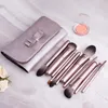 Makeup Brushes 12PCS With Bag Cosmetics Tool Lip Concealer Foundation Powder Blush Set