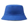 ワイドブリムハットピュアカラーサマーバケツ帽子日焼け漁師帽子女性男性通気性綿パナマ韓国スタイルアウトドアサンキャップ2022 R230308