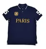 Polos T-shirt 2024 nouveau populaire de haute qualité 100% coton pas cher design noir hommes polos brodés t-shirtS-5XL