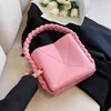 Bolso con asa de cuerda NXY, moda de verano, bolsos de diseñador de marca de lujo para mujer, bolso de hombro tipo bandolera pequeño para mujer, bolsos bonitos