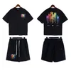 2023SS Sommer Neue Paar Shorts männer Shorts Wolle Stoff Jogginghose Casual Hip-hop Street Shorts männer frauen set Kurzarm T-shirt