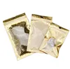 Trasparente bianco perla Imballaggio in plastica Poly OPP Borse cerniera Zip Pacchetti al dettaglio Alimenti per gioielli Sacchetto di plastica in PVC di molte dimensioni disponibili