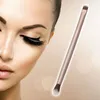 Pinceaux de maquillage 10 pièces, brosse à sourcils à Double tête, fard à paupières, fond de teint liquide, outil cosmétique (or clair mat)