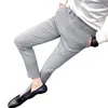 Men's Suits & Blazers 2023 Spring Summer Full-Length Pants Men High Quality Straight Fit Mens Business Joggers Pant Casual Trousers Male D12