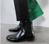 Boots A03 MENN للرجال غير الرسمي مقسمة أخمص القدمين مسطحة المصمم الدقيق حذاء رجل ينزلق على ذكر براءة اختراع MALE TOBI MAN 230309