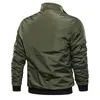 Jaquetas Masculinas Jaqueta Militar Masculina Slim Bomber Jaqueta Aurumn Inverno Homens Outerwear Casual Manga Longa Jackes e Casacos Mens Roupas Plus Size 230309