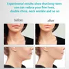 Face Care Devices Neck Face Beauty Device 3 Color LED Pon Therapy Skin Tighten Reduce Double Chin Anti Wrinkle Neck Lift Skin Care Tools 230308