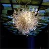 Kroonluchters Dale Chihuly -stijl Handgeblazen glazen bruiloft centerpieces Multi -gekleurd plafondlicht