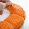 Toilet Seat Covers 1Pc Keep Warm Pumpkin Pattern Closestool Mat Double Color Bathroom Accessories Knitting O-shape Home Decor Cover